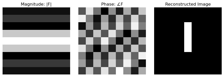 reconstructed image